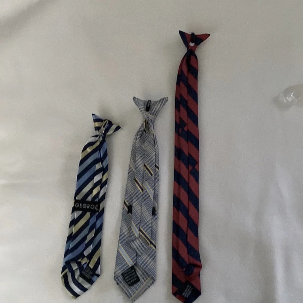 Boy”s  clip on ties